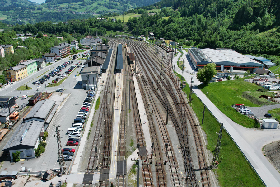 Bahnhofsumbau Schwarzach</br>St. Veit, 2023