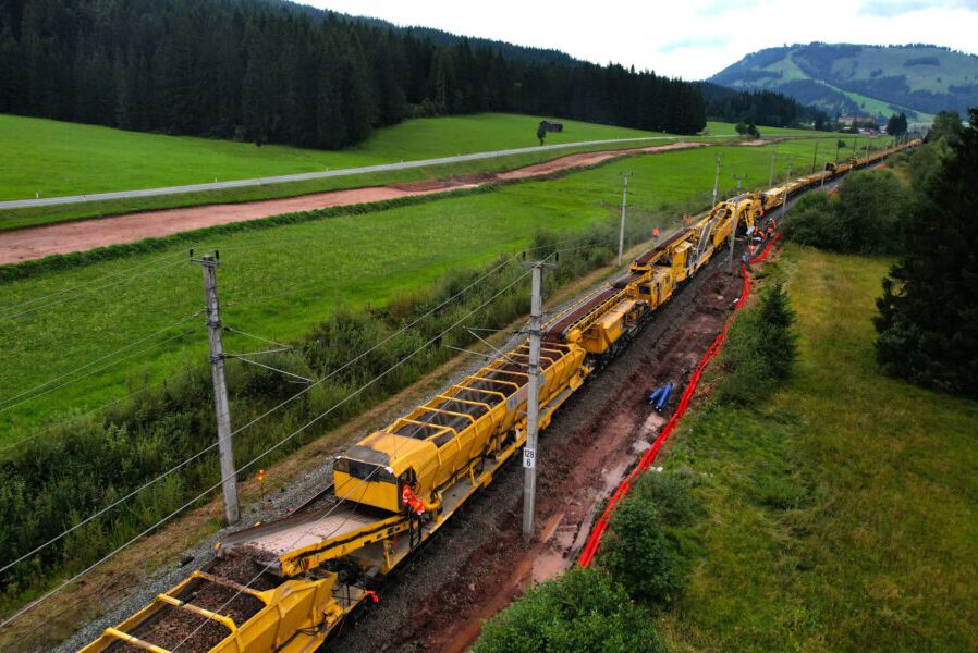 ÖBB Gleisneulage Leogang </br> Hochfilzen, 2024